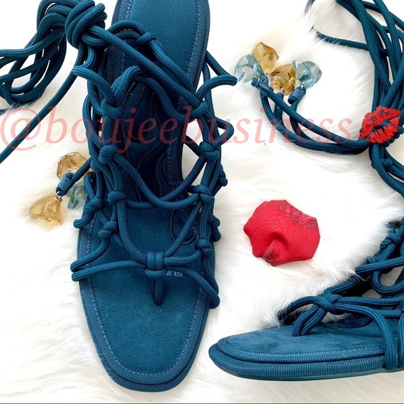 H&M Conscious Collection Sandals with Lacing - Picture 3 of 8